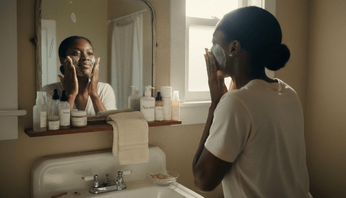 Types of gentle skincare for melanin-rich skin - Navova