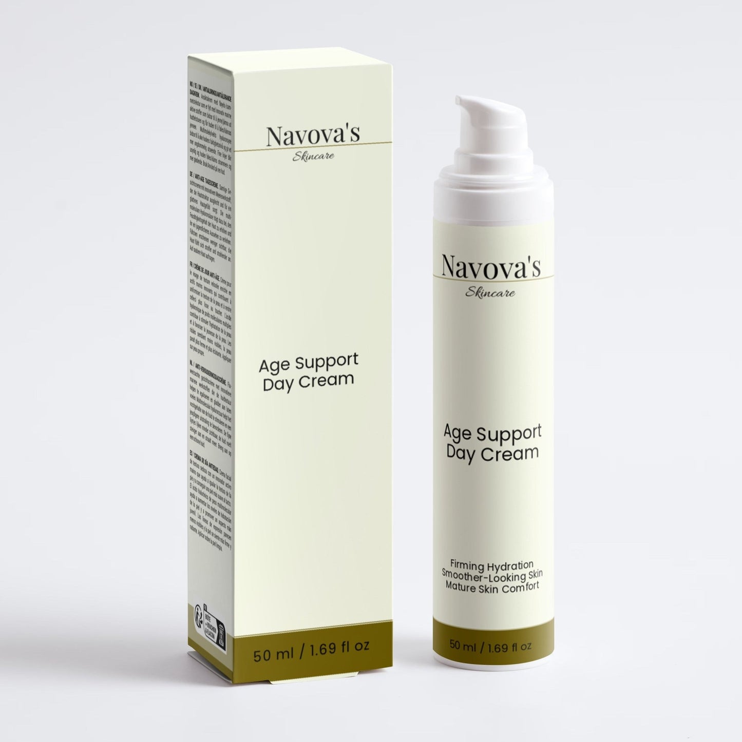 Age Support Day Cream | Hydratatie, Comfort & Stevigere Look - Navova