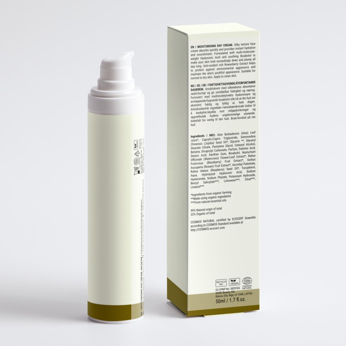 Navova’s Skincare | Day Cream - Hyaluronic Hydration & Dewy Finish - Navova