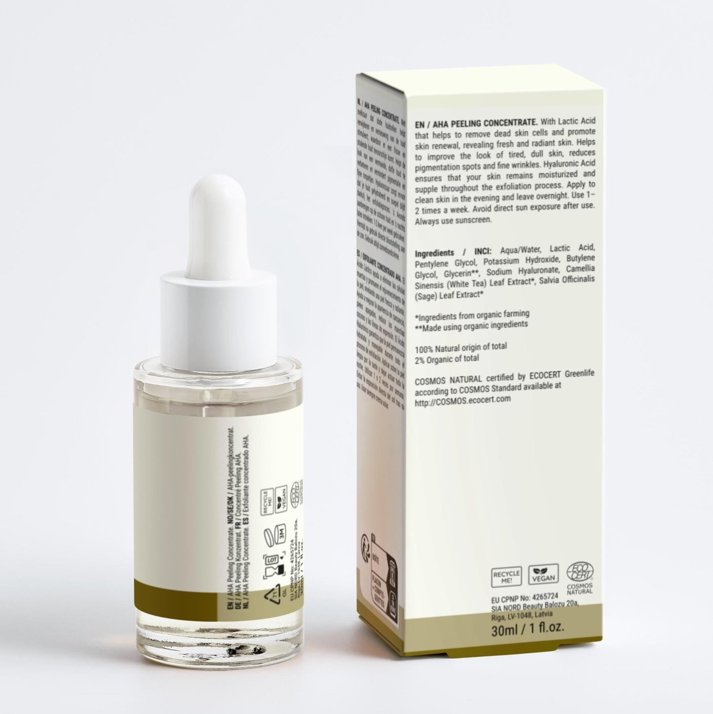 Navova’s Skincare | Renewal Support Peel – Lactic Acid & Hydration Balance - Navova
