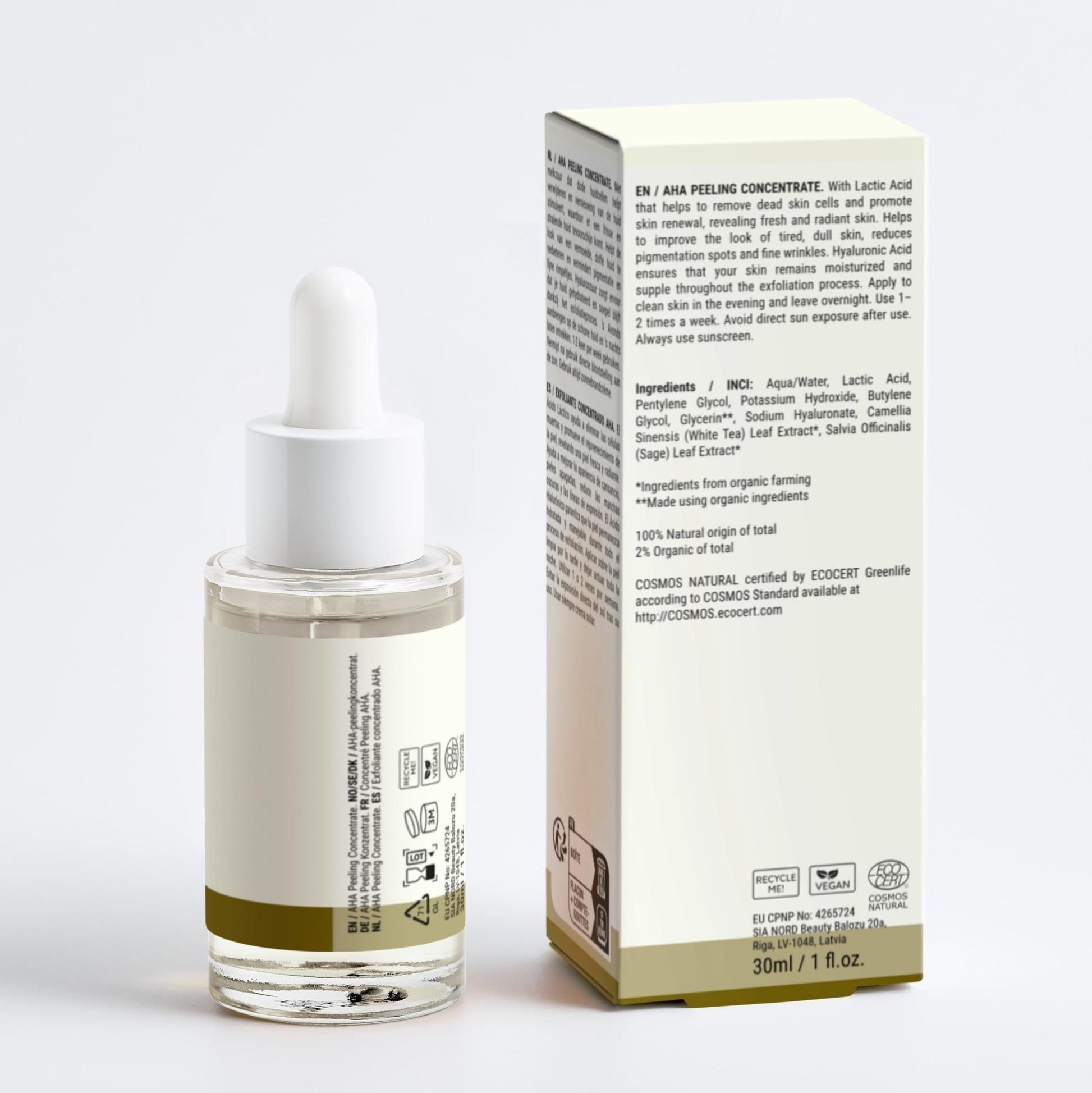 Navova’s Skincare | Renewal Support Peel – Lactic Acid & Hydration Balance - Navova