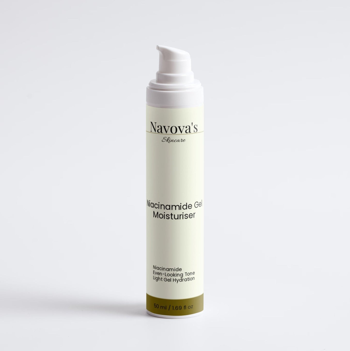 Niacinamide Gel Moisturiser | Egaliserende Hydratatie & Glow Support - Navova