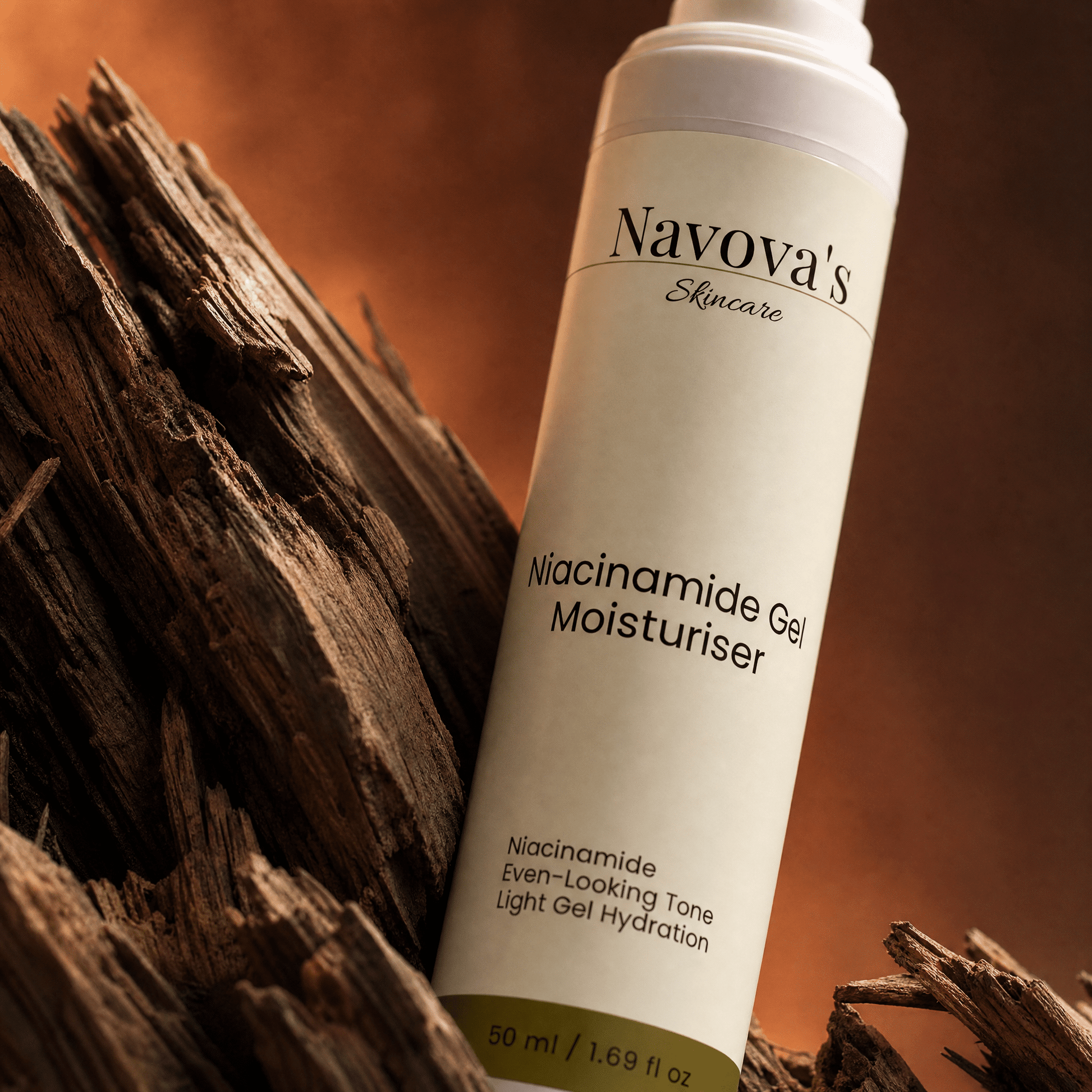 Niacinamide Gel Moisturiser | Egaliserende Hydratatie & Glow Support - Navova