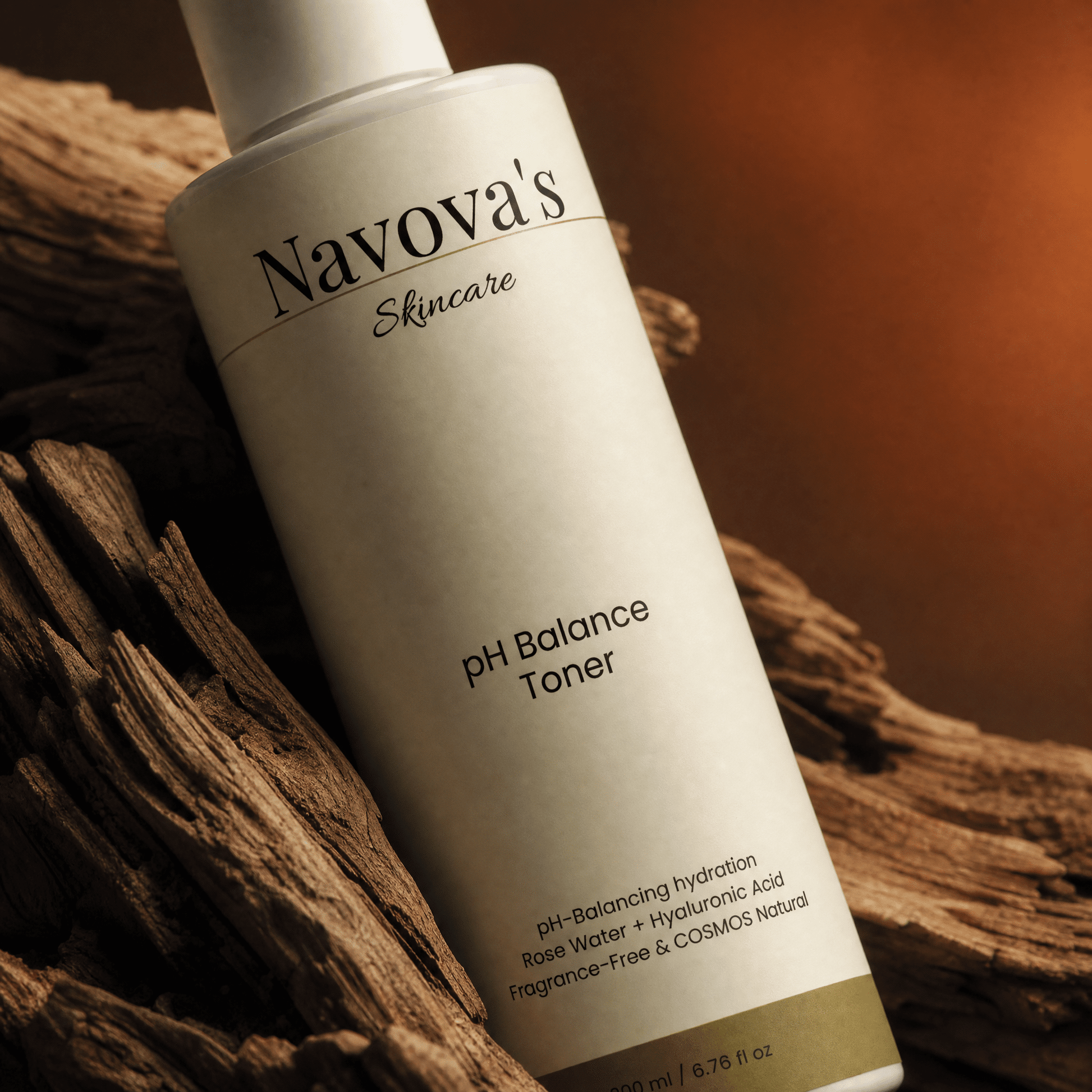 pH Balance Toner | Rose Water & Hyaluronic Comfort - Navova