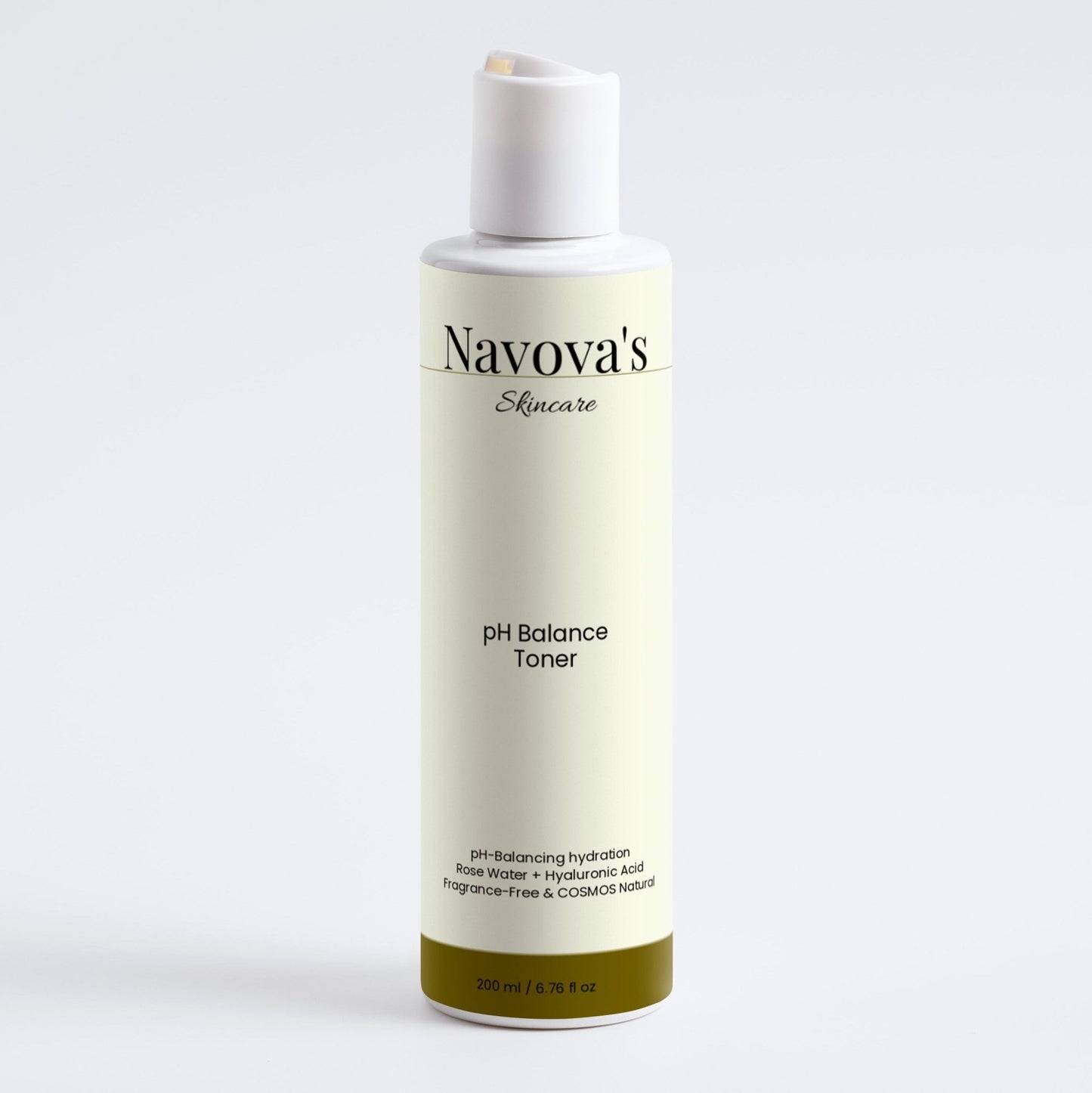pH Balance Toner | Rose Water & Hyaluronic Comfort - Navova