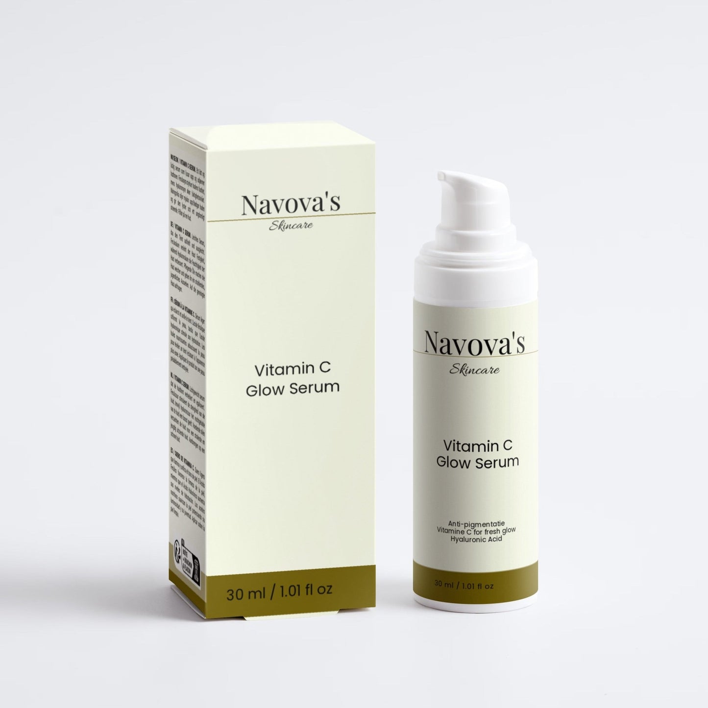 Vitamin C Glow Serum | Egaliserende Glow & Antioxidant Support - Navova