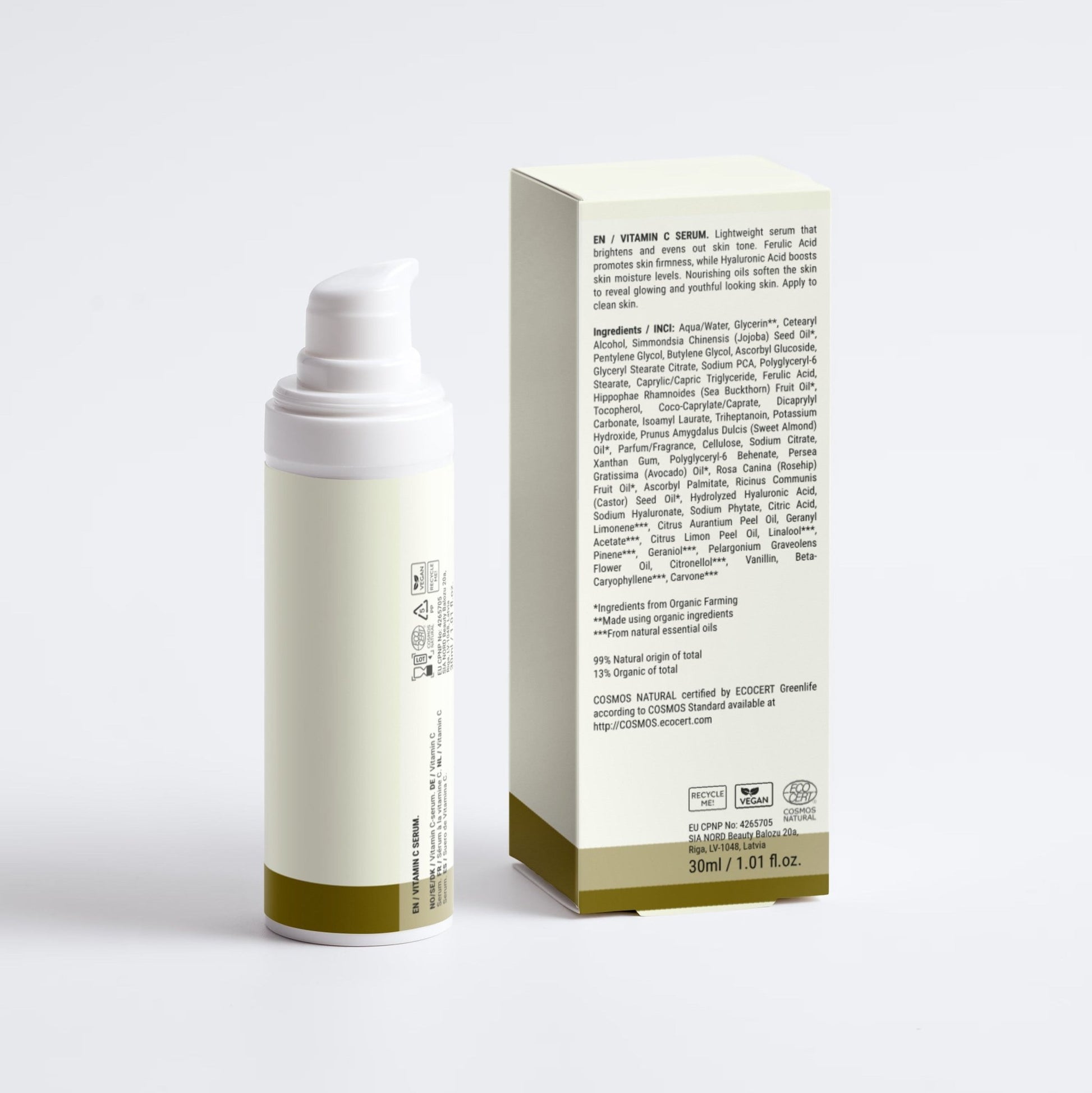 Vitamin C Glow Serum | Egaliserende Glow & Antioxidant Support - Navova